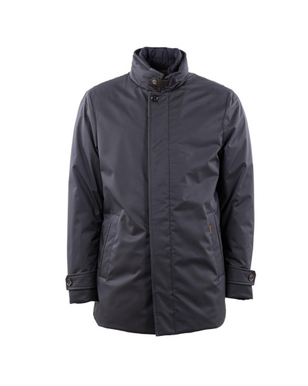 Shop MOORER  Giaccone: MooRER piumino "REIS".
Colletto rialzato.
Cappuccio rimovibile.
Chiusura frontale nascosta.
Due tasche laterali a soffietto.
Maniche lunghe.
Orli con bottone e orlo dritto.
Composizione: 100% POLIESTERE.
Made in Italy.. REIS ADS-U0402